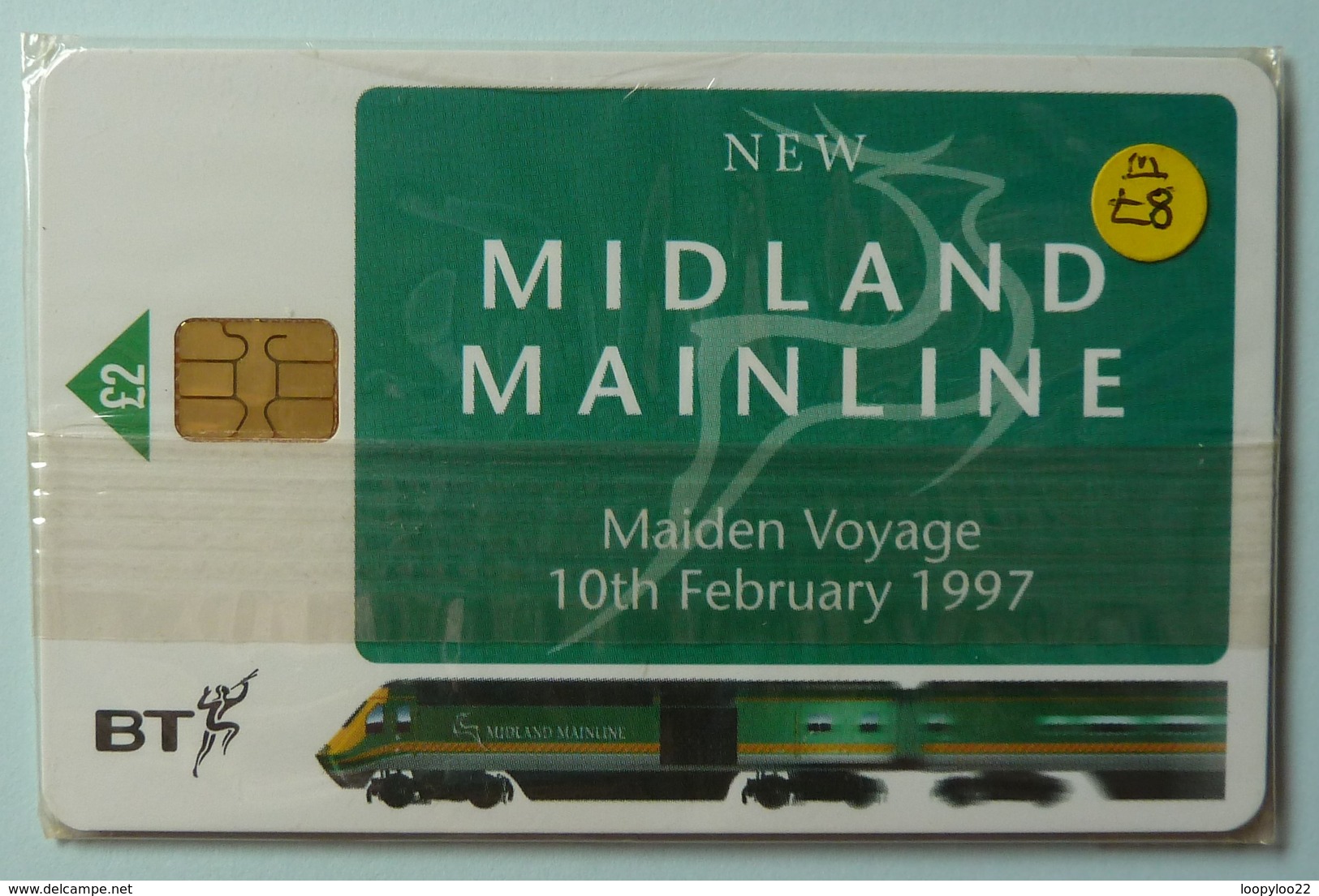 United Kingdom - BT - Chip - PRO164 - Midland Mainline - 2000ex - Mint Blister - BT Werbezwecke