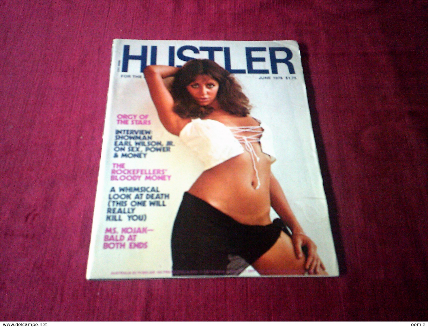 HUSTLER    VOL 2  N° 12  June  1976 - Pour Hommes