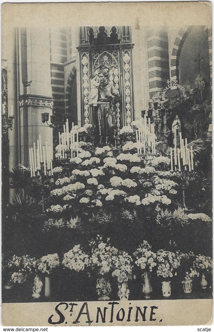 Bruxelles.   -   St. Antoine.   -   1917   Naar   Molenbeek St Jean - Santé, Hôpitaux