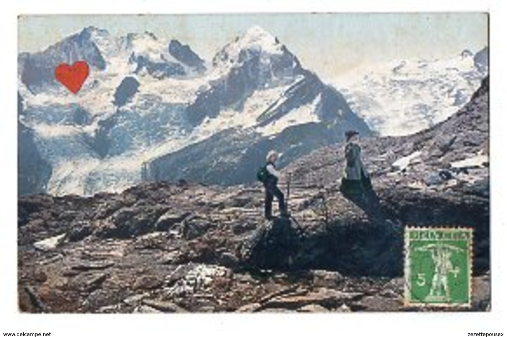 40669-ZE-SUISSE-Canton Du Valais ?-carte Non Legendée Ni Située------------cachet Postal : BATTERKINDEN - Inden