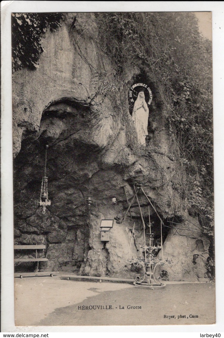 Cpa Herouville La Grotte - Herouville Saint Clair