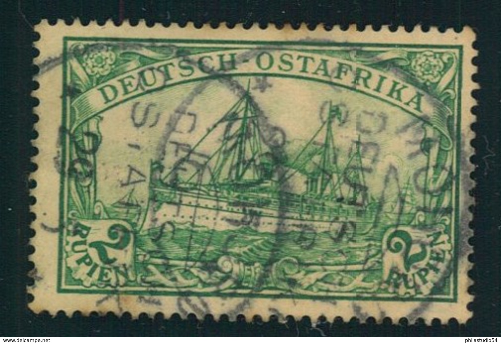 1901, 2 R. Kaiseryacht Gestempelt "MOHORO" - Deutsch-Ostafrika