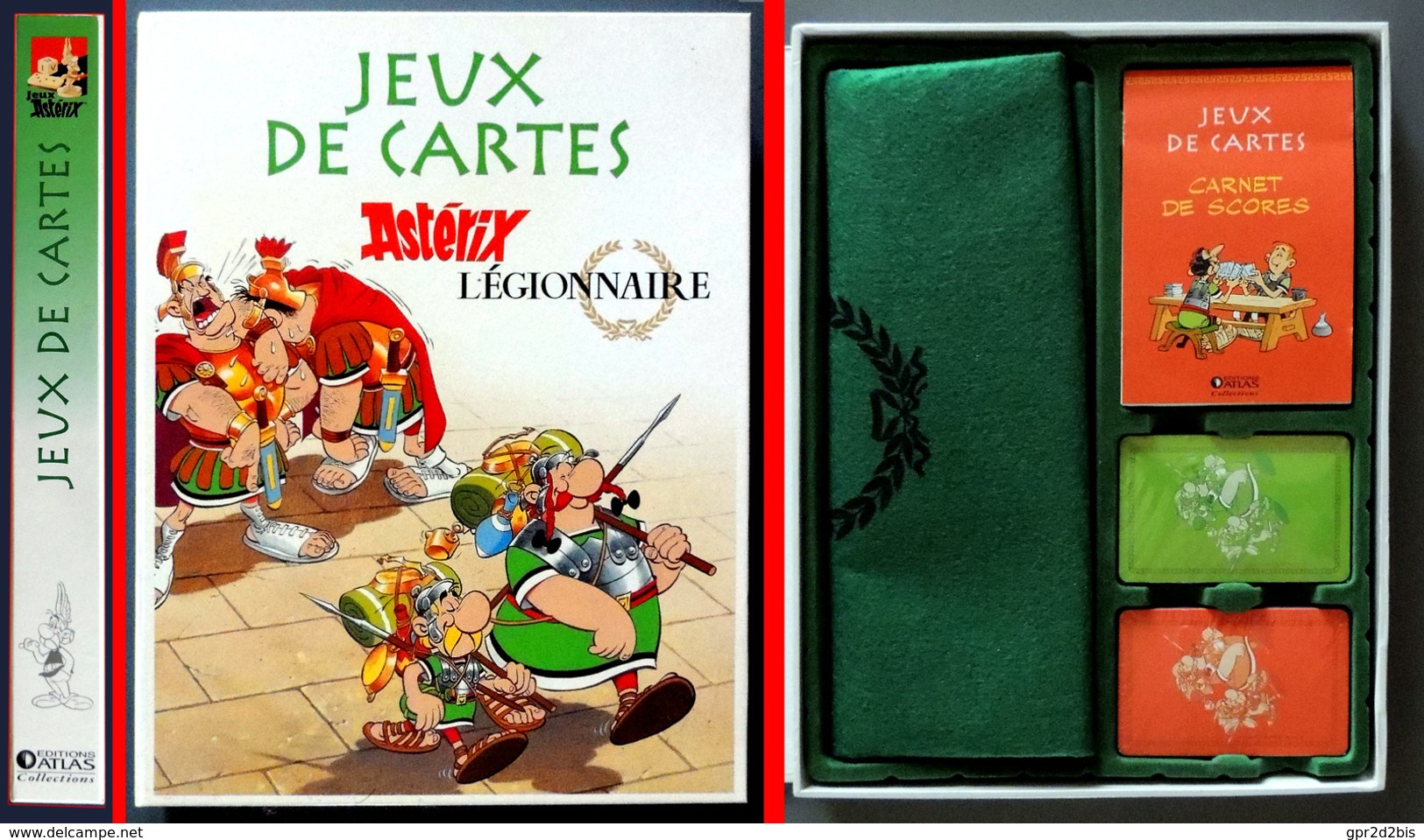 NEUF, COMPLET Jeu De Cartes Astérix Légionnaire (cartes Scellées Stylo Sous Cellophane) - Kartenspiele (traditionell)