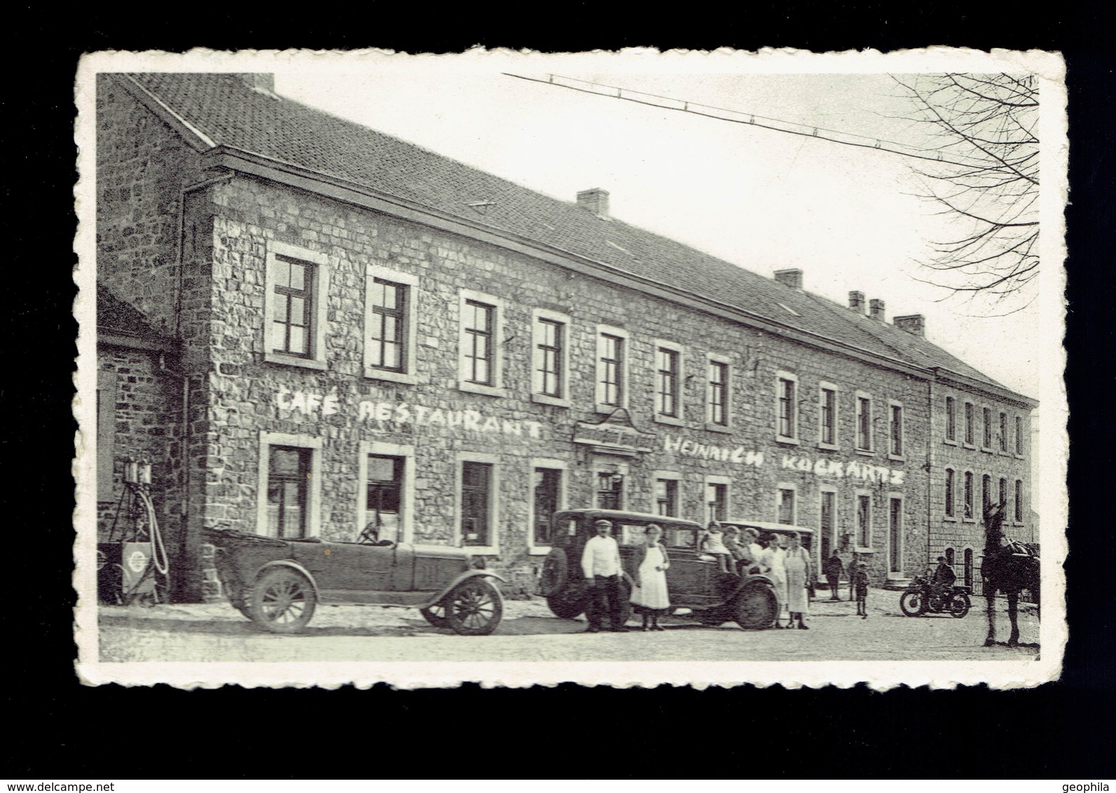 Hauset Heinrich KOCKARTZ Café-Restaurant Envoyée Par Hergenrath - Autres & Non Classés