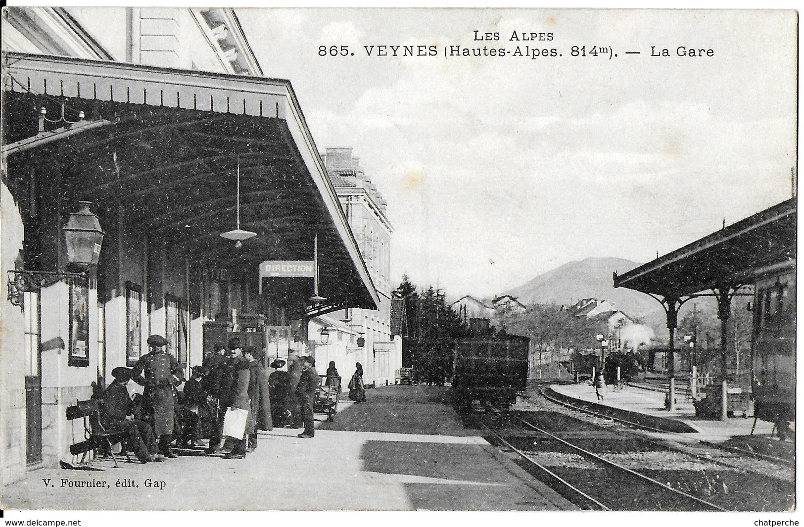 VEYNES 05 HAUTES-ALPES 865 LA GARE LES ALPES  EDIT. FOURNIER - Altri & Non Classificati