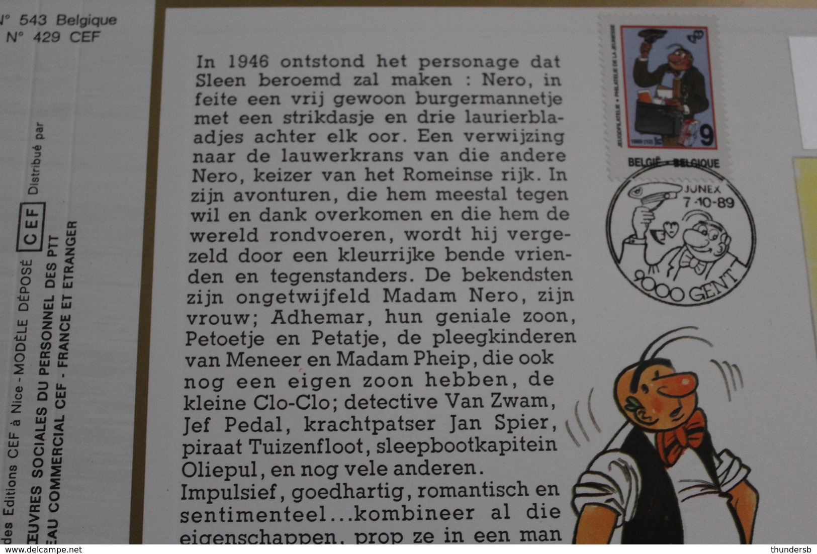 2339 'Nero' - CEF Luxe Kunstblad - Oplage: 525 Ex. - Fumetti