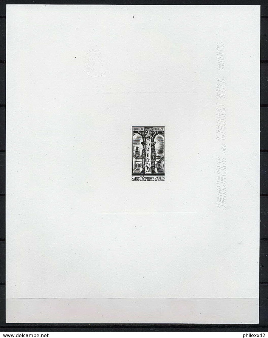 524 - Epreuve D'artiste (artist Proof) FRANCE N° 302 Cloitre De Saint Trophime Arles (église Church) - Epreuves D'artistes