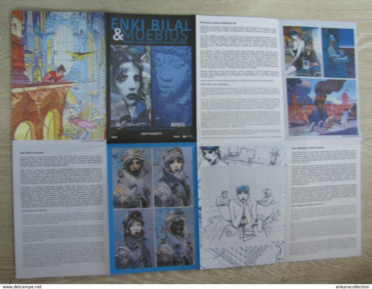 AC - ENKI BILAL & JEAN MOEBIUS GIRAUD NINTH ART MURAT CEM SERBETCI COLLECTION 08 FEBRUARY - 19 APRIL 2020 CERMODERN ANKA - Comics & Manga (andere Sprachen)