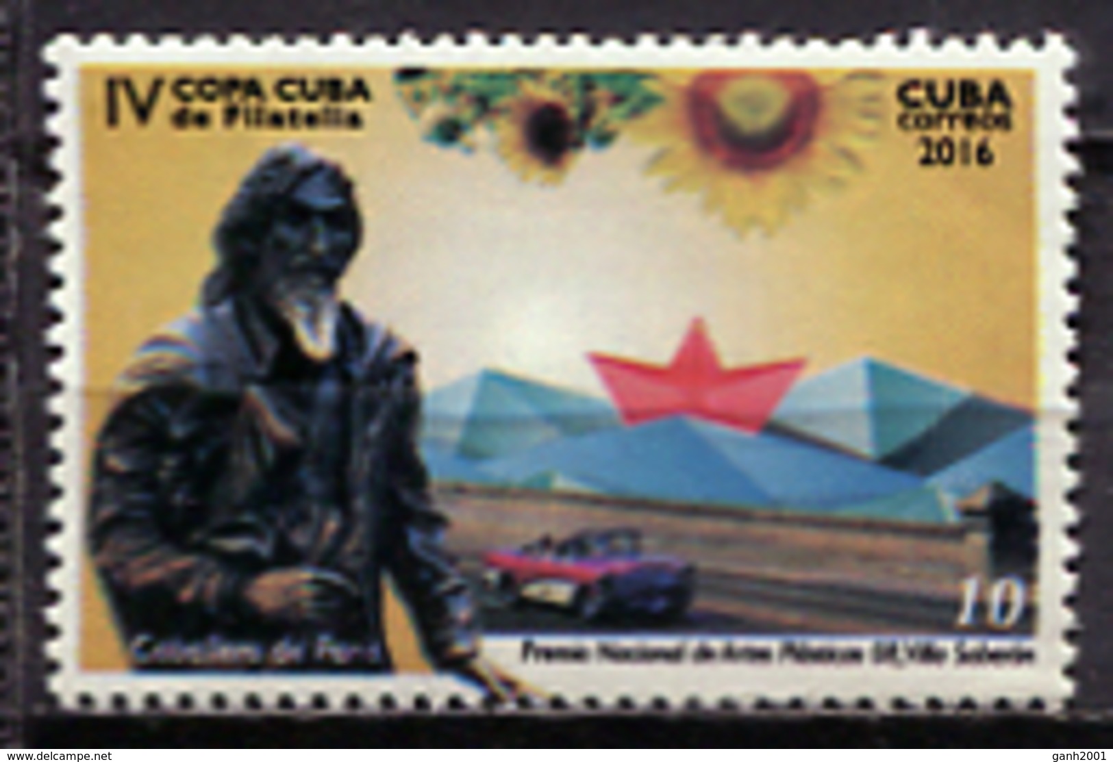 Cuba 2016 / Sculpture The Knight Of Paris MNH El Caballero De París / Cu0537  33-53 - Escultura