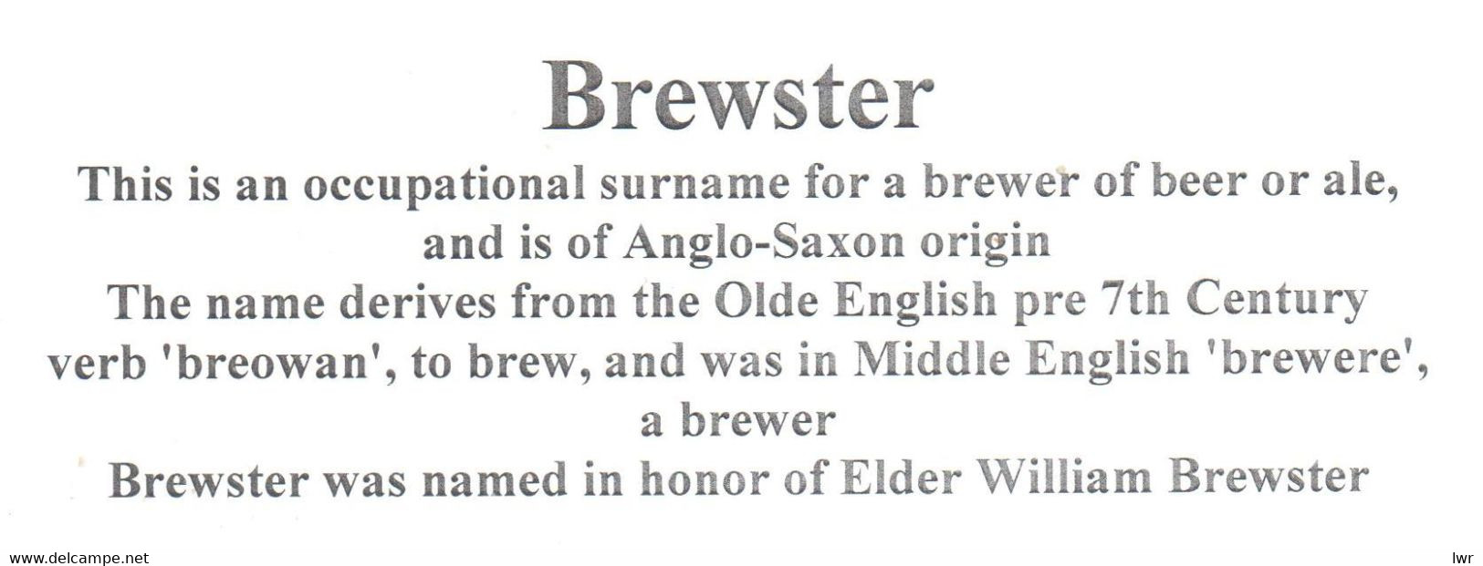 USA - Cover - Brewster - Beer - Ale - Brewer - Unclassified