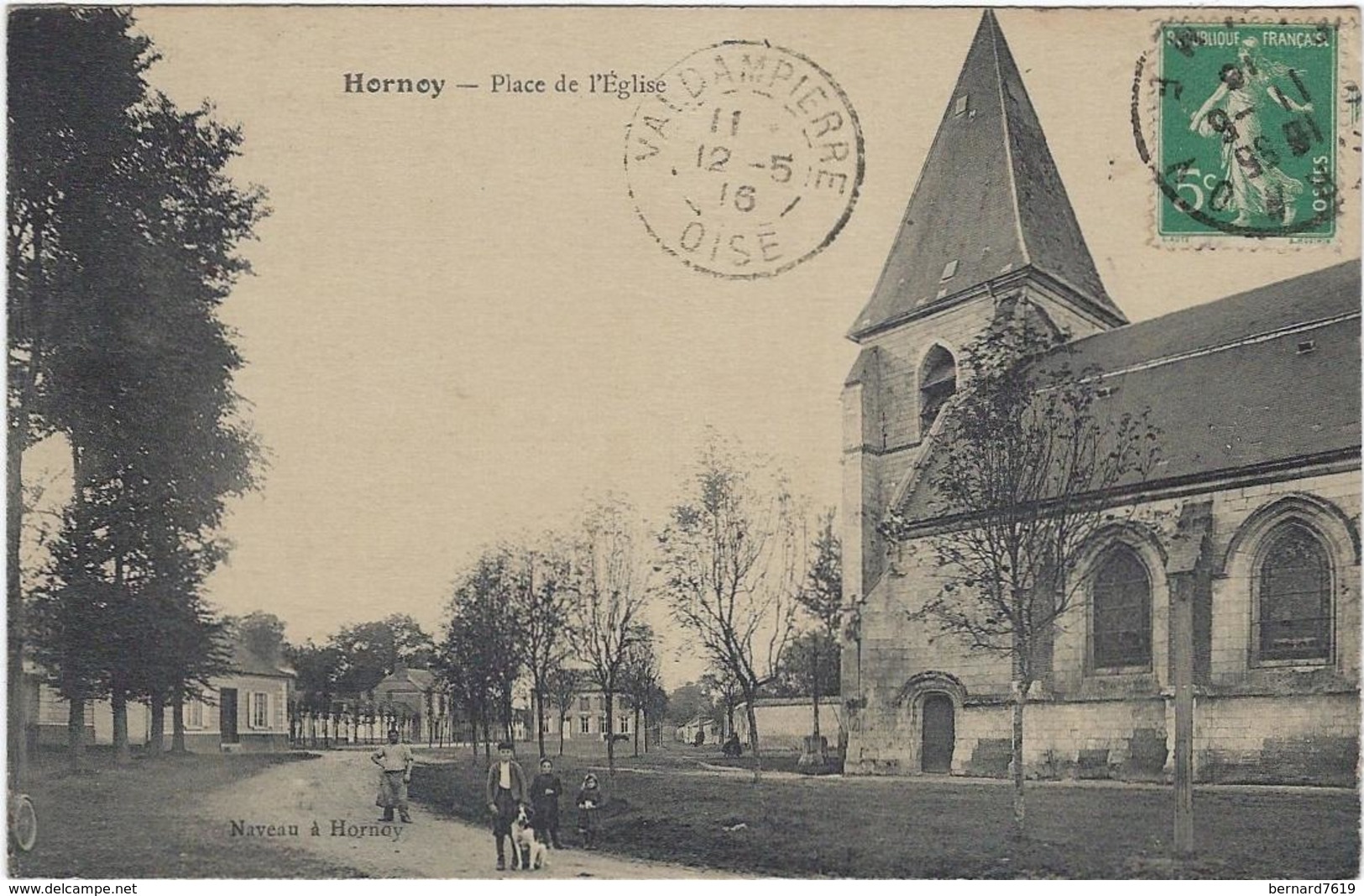 80  Hornoy   Place De L'eglise - Hornoy Le Bourg