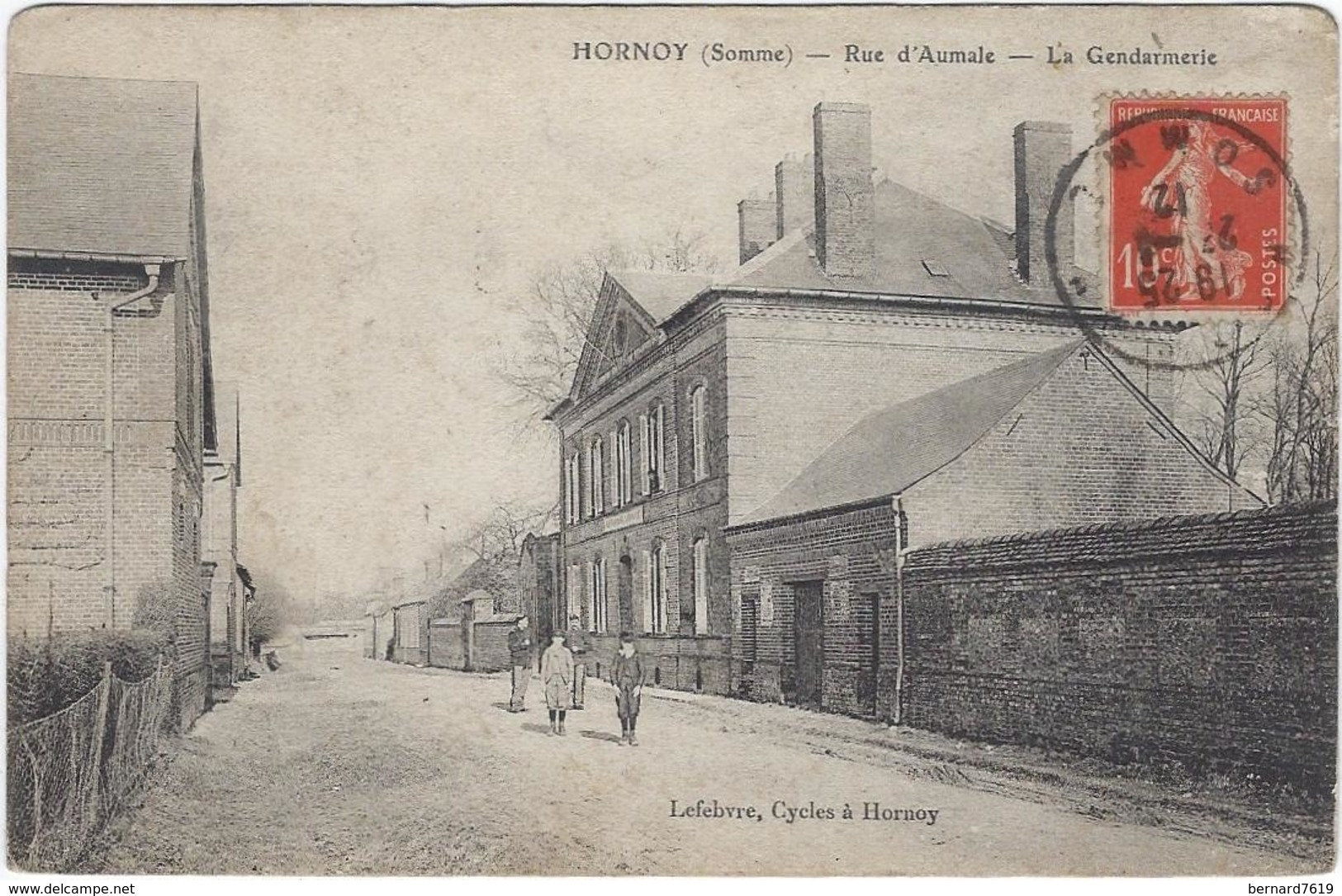 80  Hornoy  Rue D'aumale La Gendarmerie - Hornoy Le Bourg