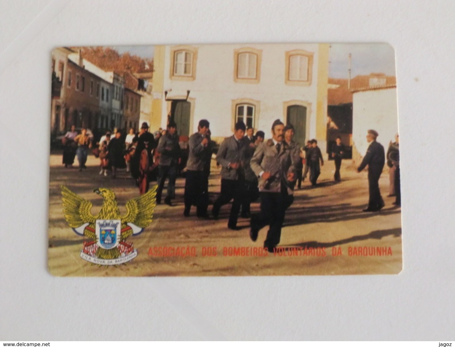 Firefighters Pompiers Bombeiros Voluntários De Vila Nova Da Barquinha Portugal Portuguese Pocket Calendar 1985 - Tamaño Pequeño : 1981-90