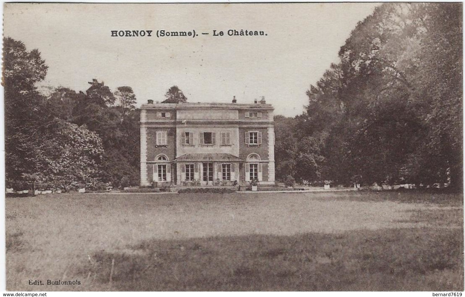 80  Hornoy Le  Chateau - Hornoy Le Bourg