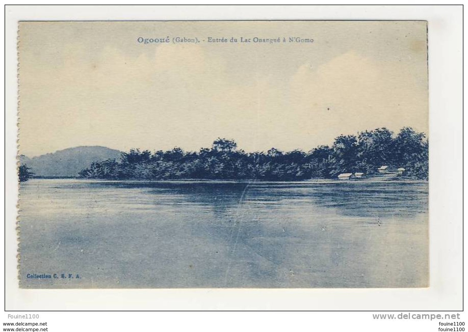 Ogooué ( Gabon ) Entrée Du Lac Onangué à N' Gomo - Gabon