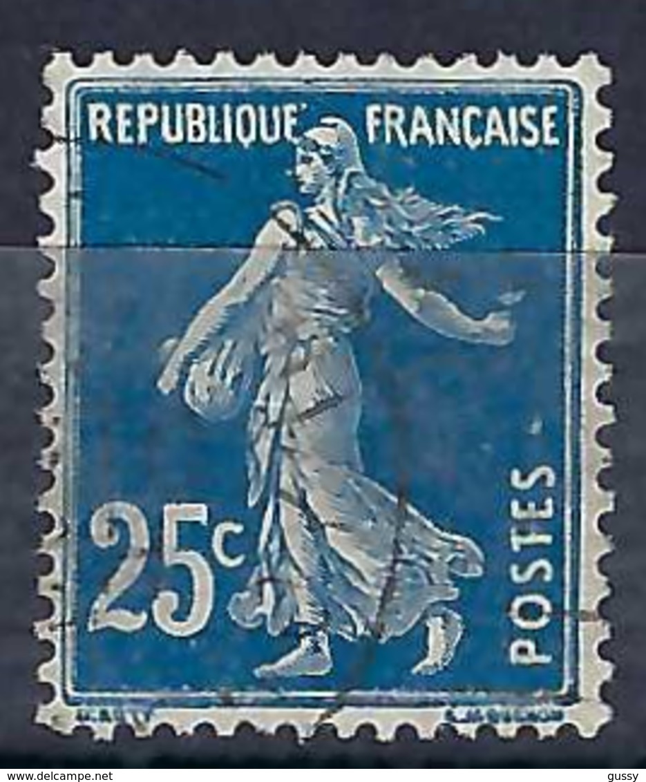 FRANCE 1907:  T.P. Y&T140, Obl. Variété ''2 Points Blancs Côté E'' - Gebraucht