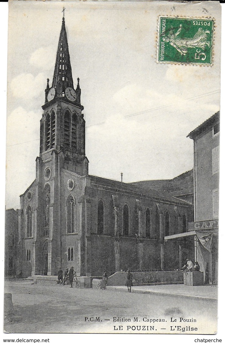 LE POUZIN 07 ARDÈCHE L'EGLISE PGM EDIT. CAPPEAU - Le Pouzin