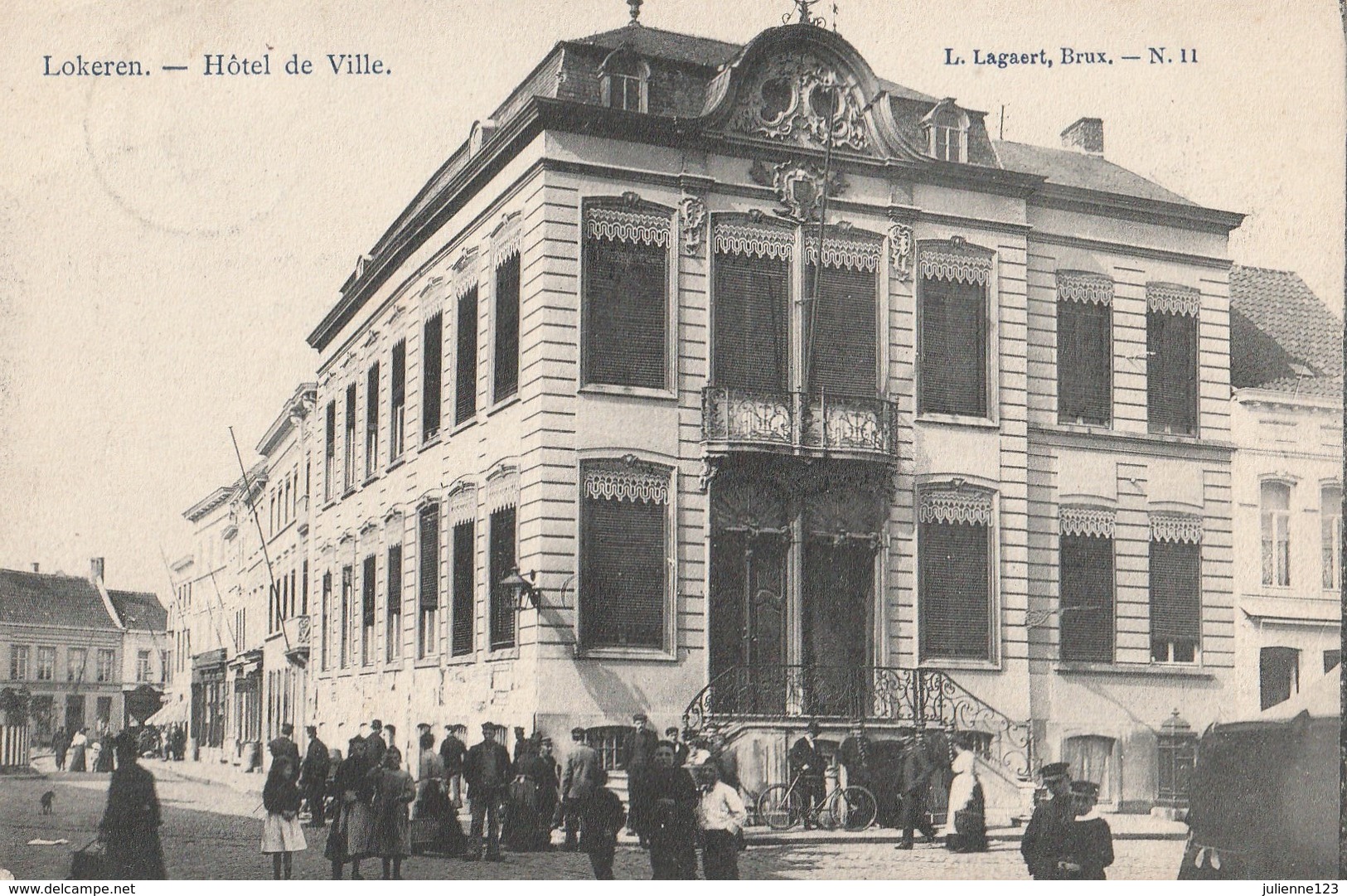 LOKEREN.-HOTEL DE VILLE. - Lokeren