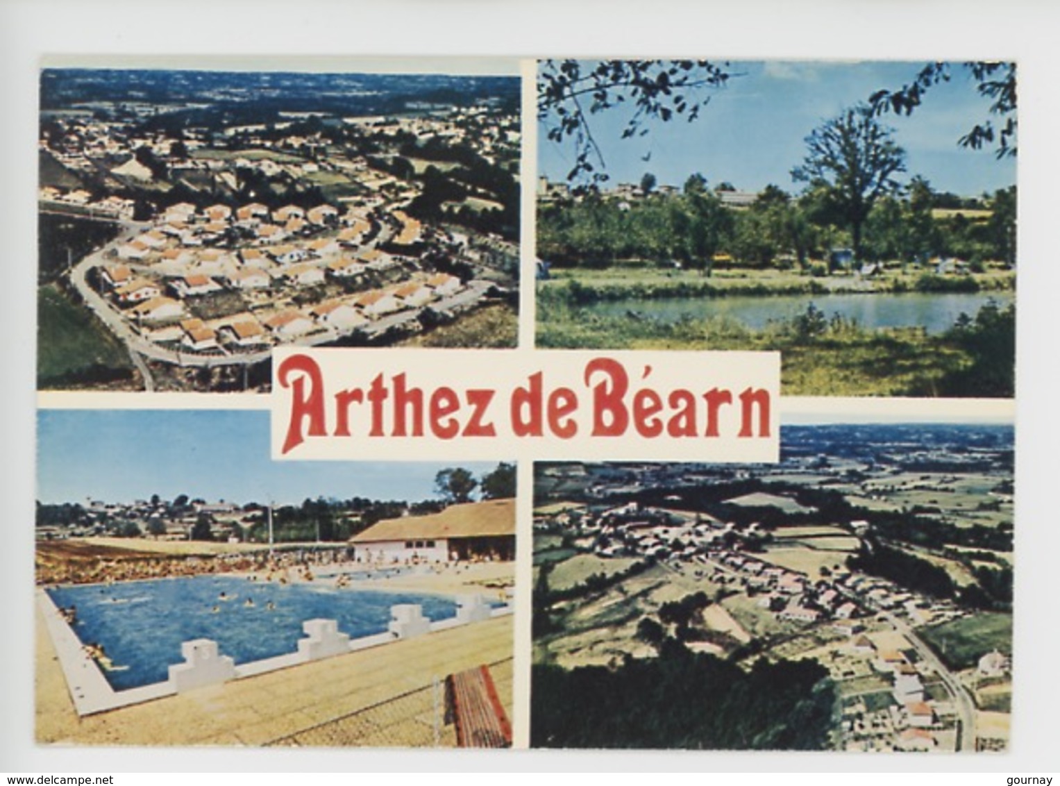 Arthez De Béarn (multivues) Aérienne, Camping, Piscine (n°8292) - Arthez De Bearn