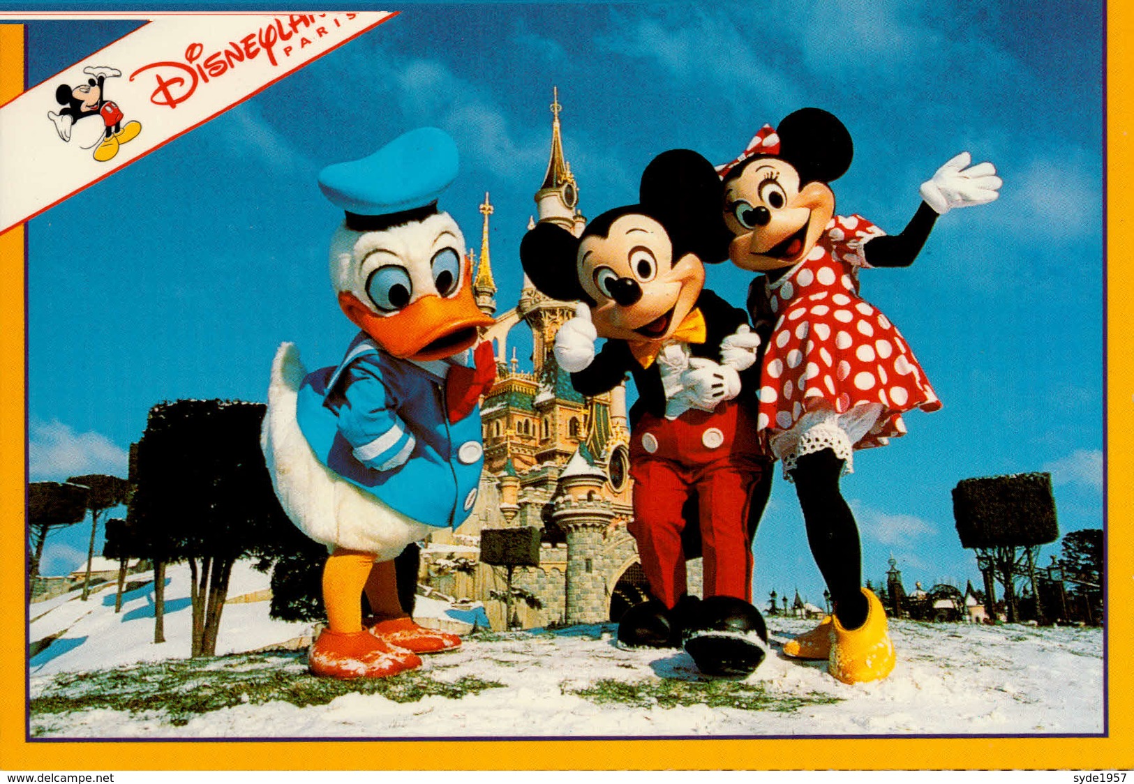 Disneyland Paris  Mickey, Minnie Et Donald - Disneyland