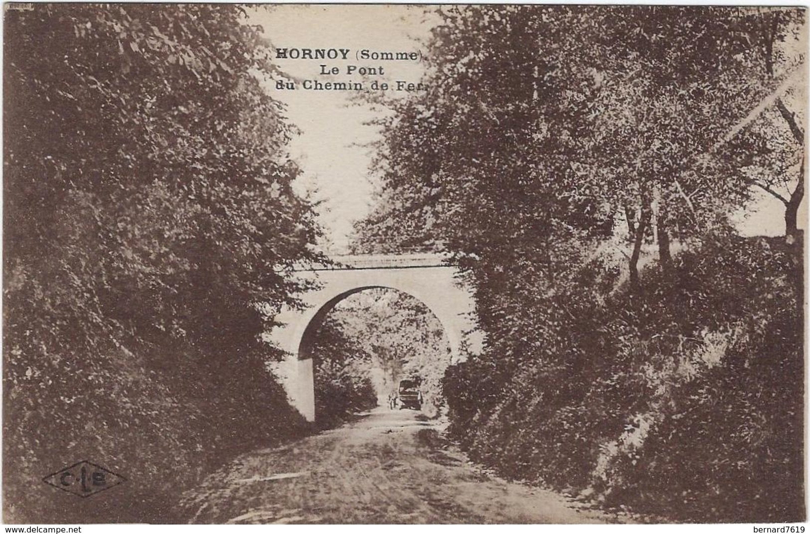 80  Hornoy  Le Pont Du Chemin De Fer - Hornoy Le Bourg