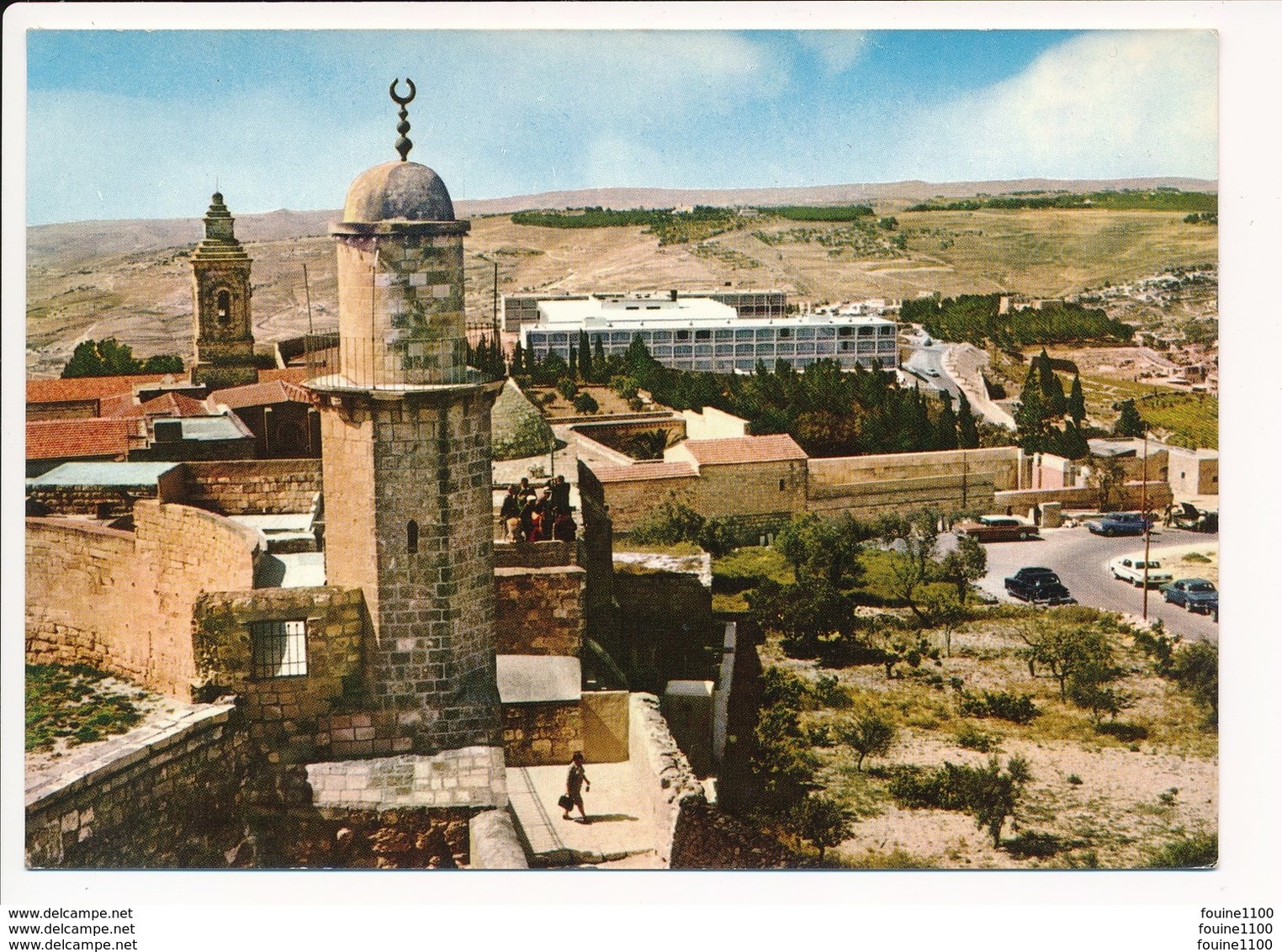 Carte ( Format 15 X 10 Cm ) De JERUSALEM Hôtel Intercontinental ( Recto Verso ) - Jordanië