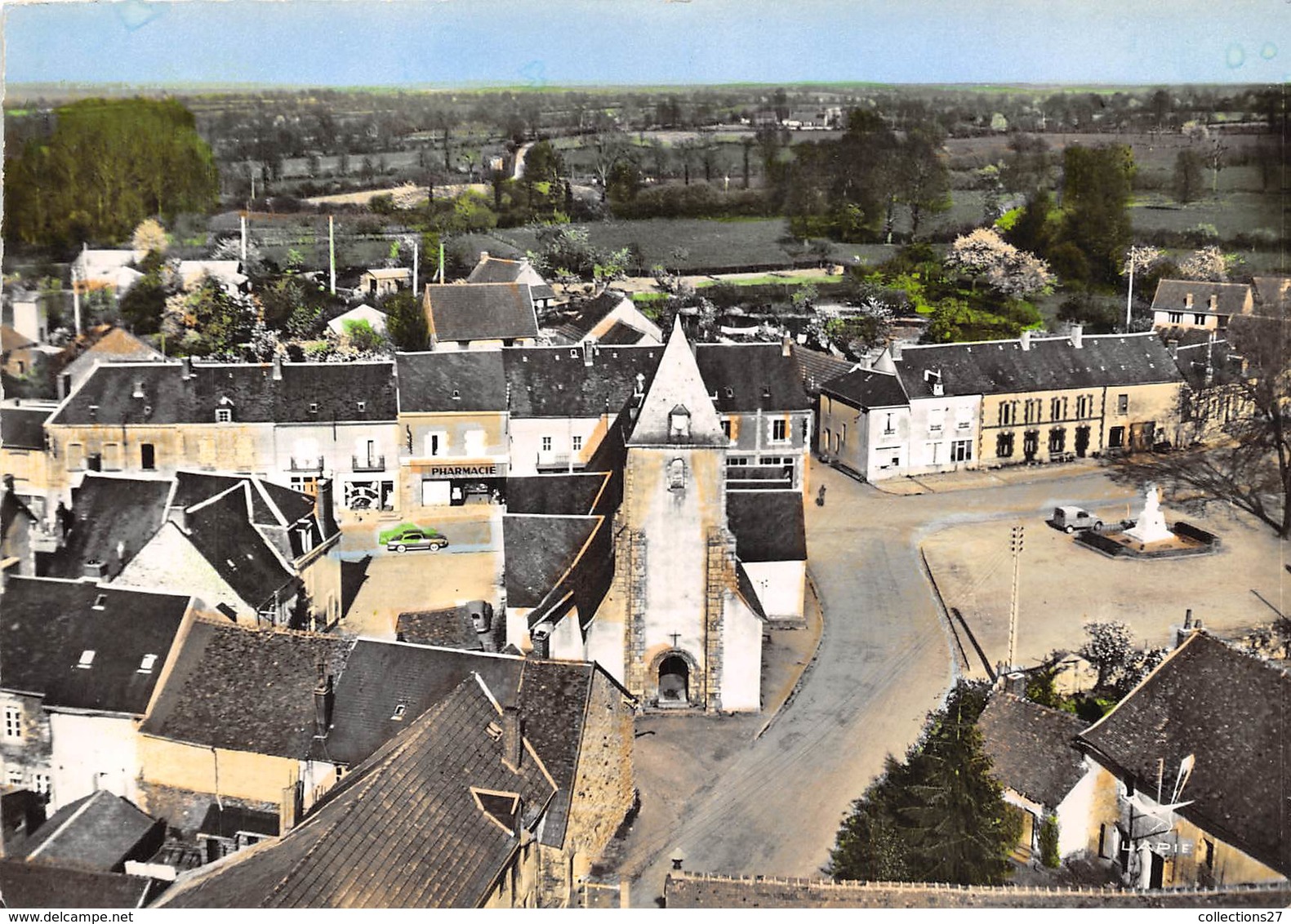 18-PREVERANGES - VUE AERIENNE - Préveranges