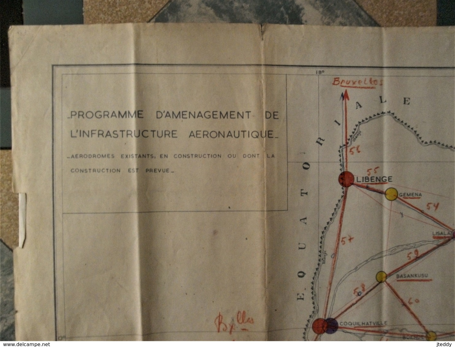 LOT 23stuks  Documenten   Du Chemin  DE  FER   EXPLOITE Par La   BAS  --CONGO  Au  KATANGA  1955  ---1967 - Ferrovie