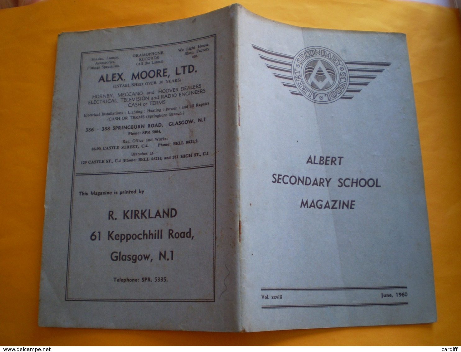 Albert Secondary School Magazine Glasgow; 13 Photos Hockey,orchestra,champions.. Nombreuses Pub Springburn & Glasgow - Sonstige & Ohne Zuordnung