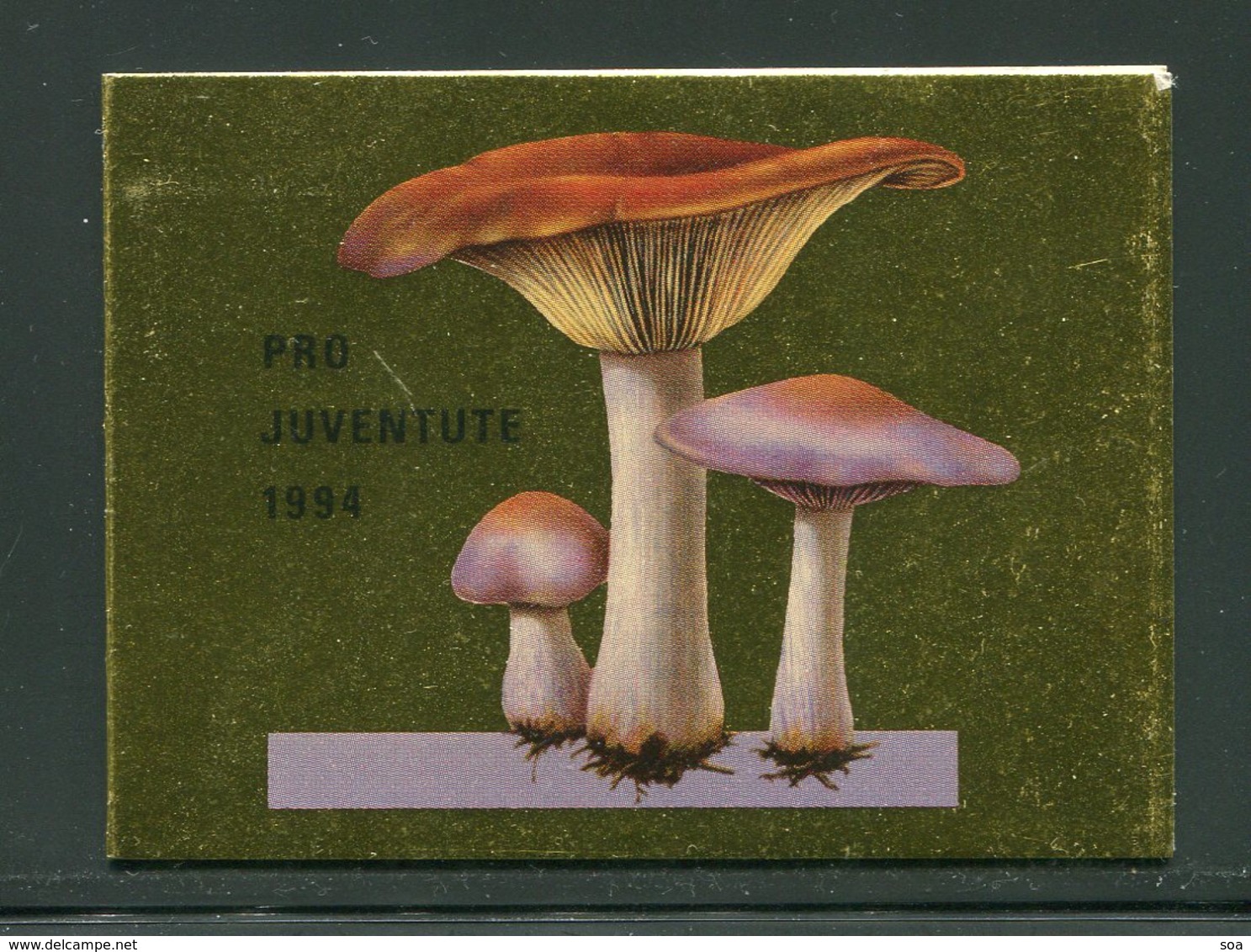 SALE  Switzerland 1994 Booklet MNH  Mushrooms - Pilze