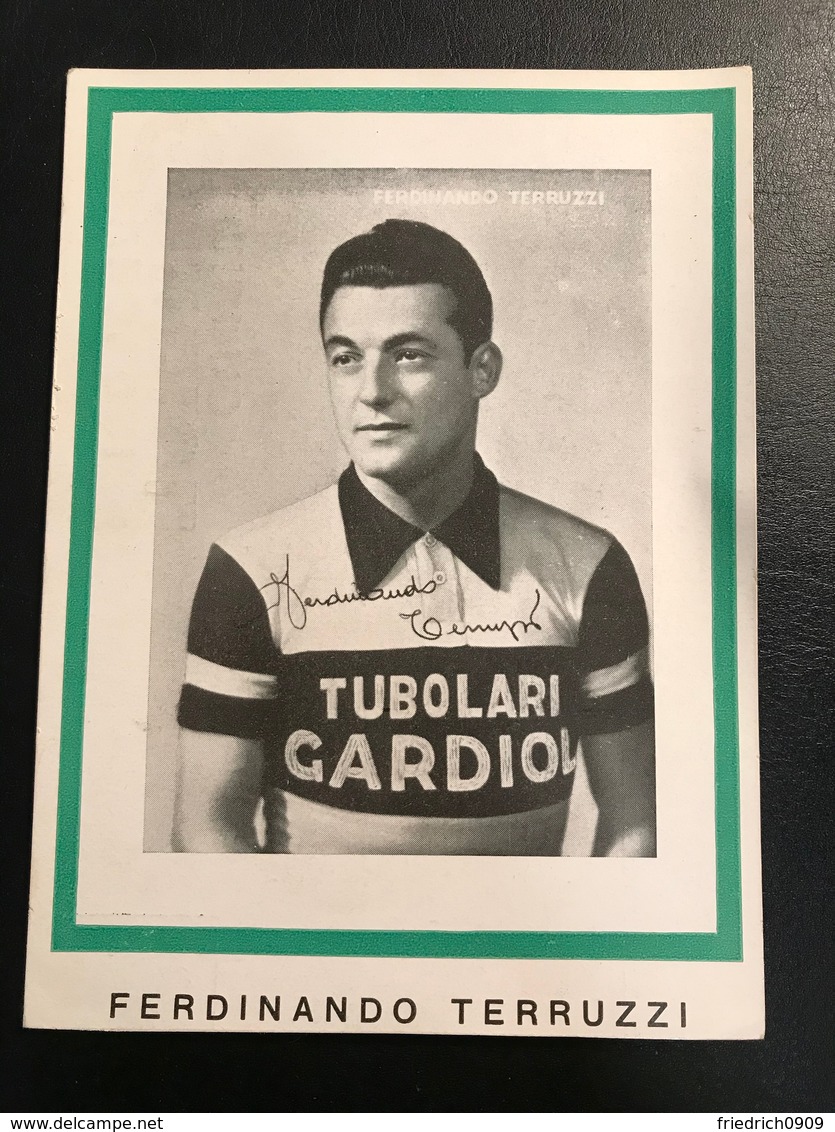 Ferdinando Terruzzi Italy Tubolari Gardiol Milano    Radfahrer Radrennen Radsport  Cycling Velo Wielrennen - Cyclisme