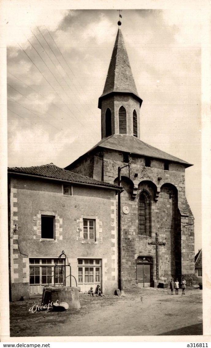 ST GERMAIN LES BELLES  L EGLISE (carte Photo ) - Saint Germain Les Belles