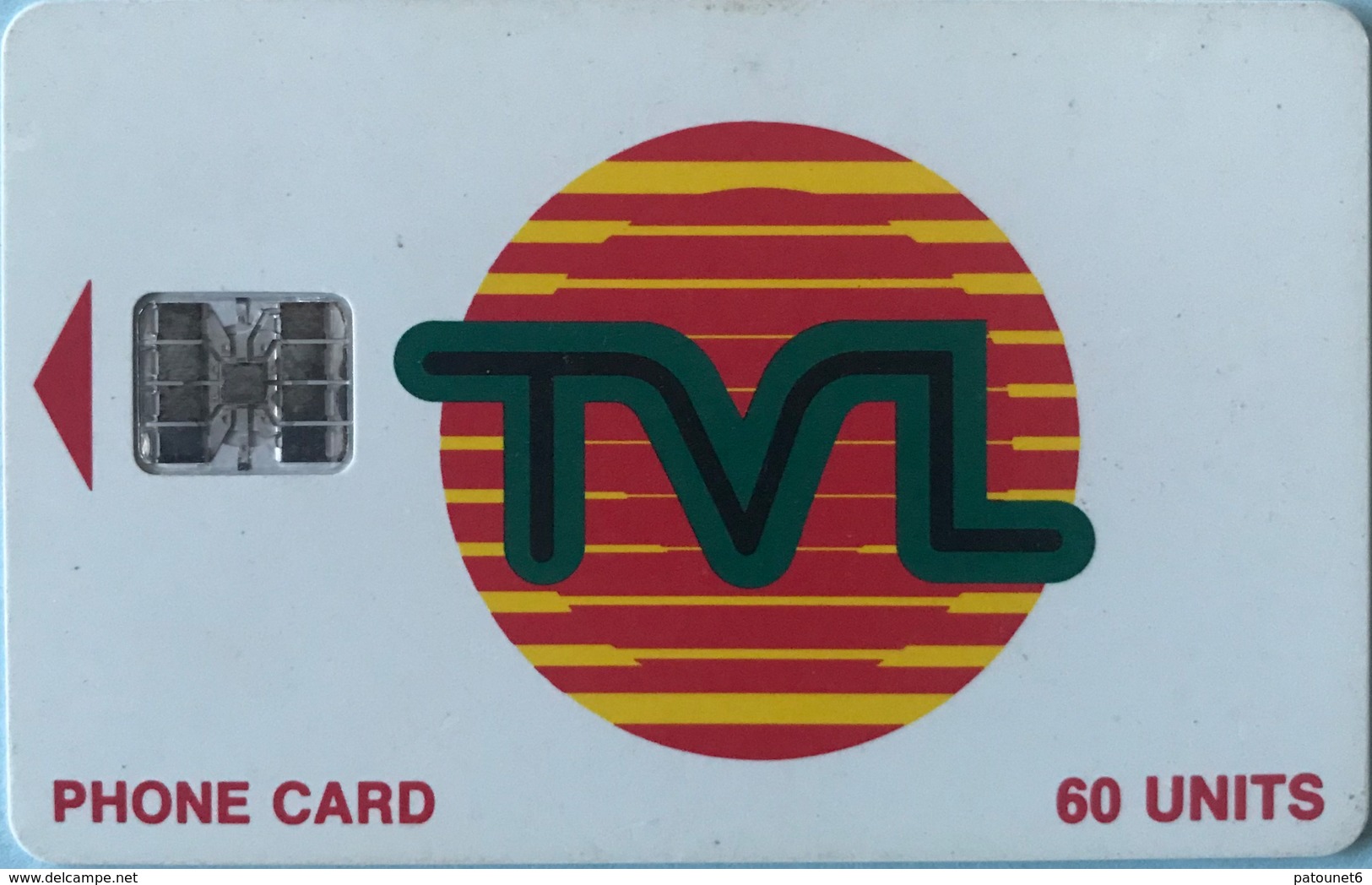 VANUATU  -  Phonecard  -  Telecom Vanuatu -  60 Units - Vanuatu