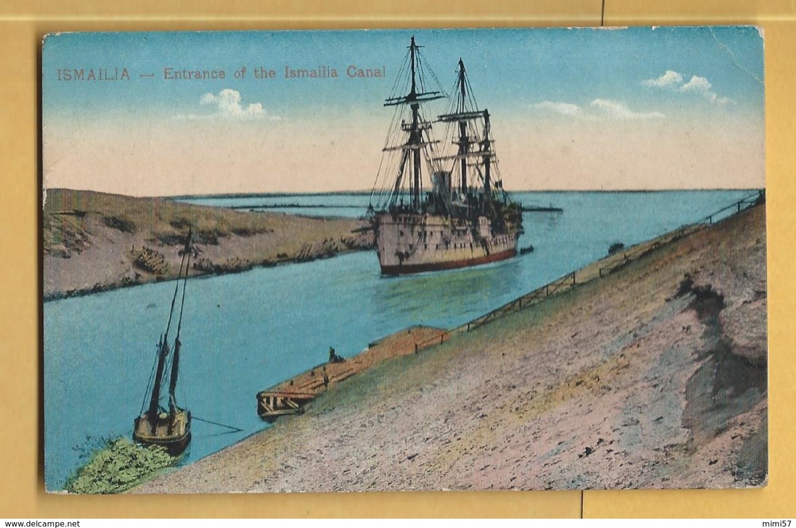 C.P.A. ISMAILIA - Entrée Du Canal - Ismaïlia