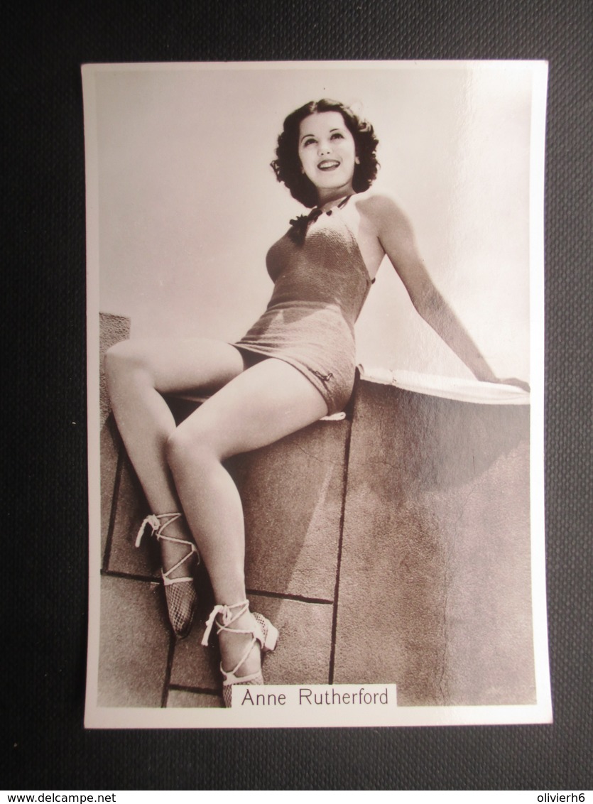 REAL PHOTO - PIN UP (V2004) ANNE RUTHERFORD (2 Vues) N°23 BEAUTIES OF TO-DAY Fourth Series - Phillips / BDV