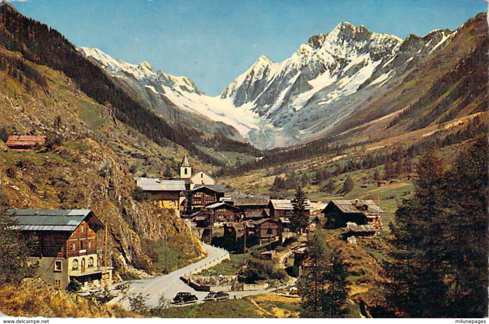 SUISSE Wallis Valais Blatten Im Lötschental . Lötschenlücke Und Schienhorn - Blatten