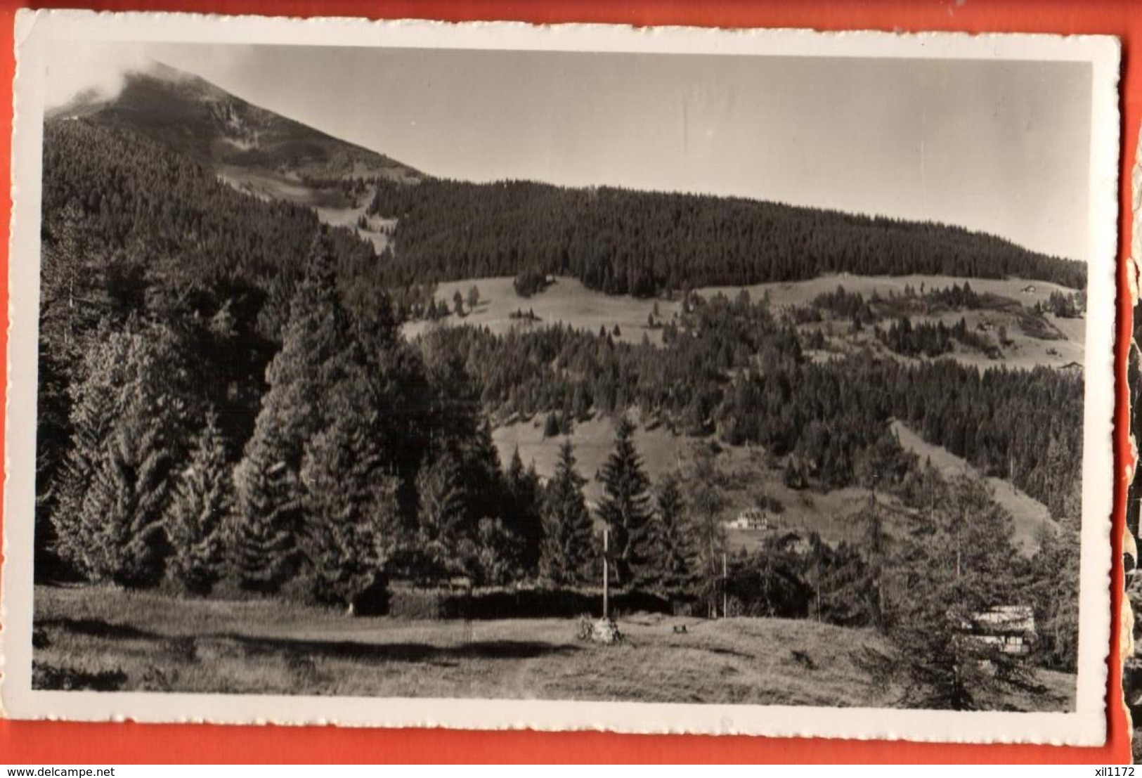 PCQ-38  Aux Giettes Sur Monthey Vue Sur Les Cerniers Dent De Valerette . Circulé - Monthey