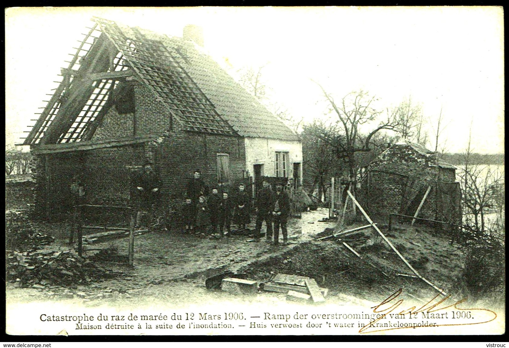 ANTWERPEN - ANVERS - Catastrophe Raz-de-marée 1906 - Ramp Der Overstroomingen- Non Circulé - Not Circulated - Nicht Gel. - Antwerpen