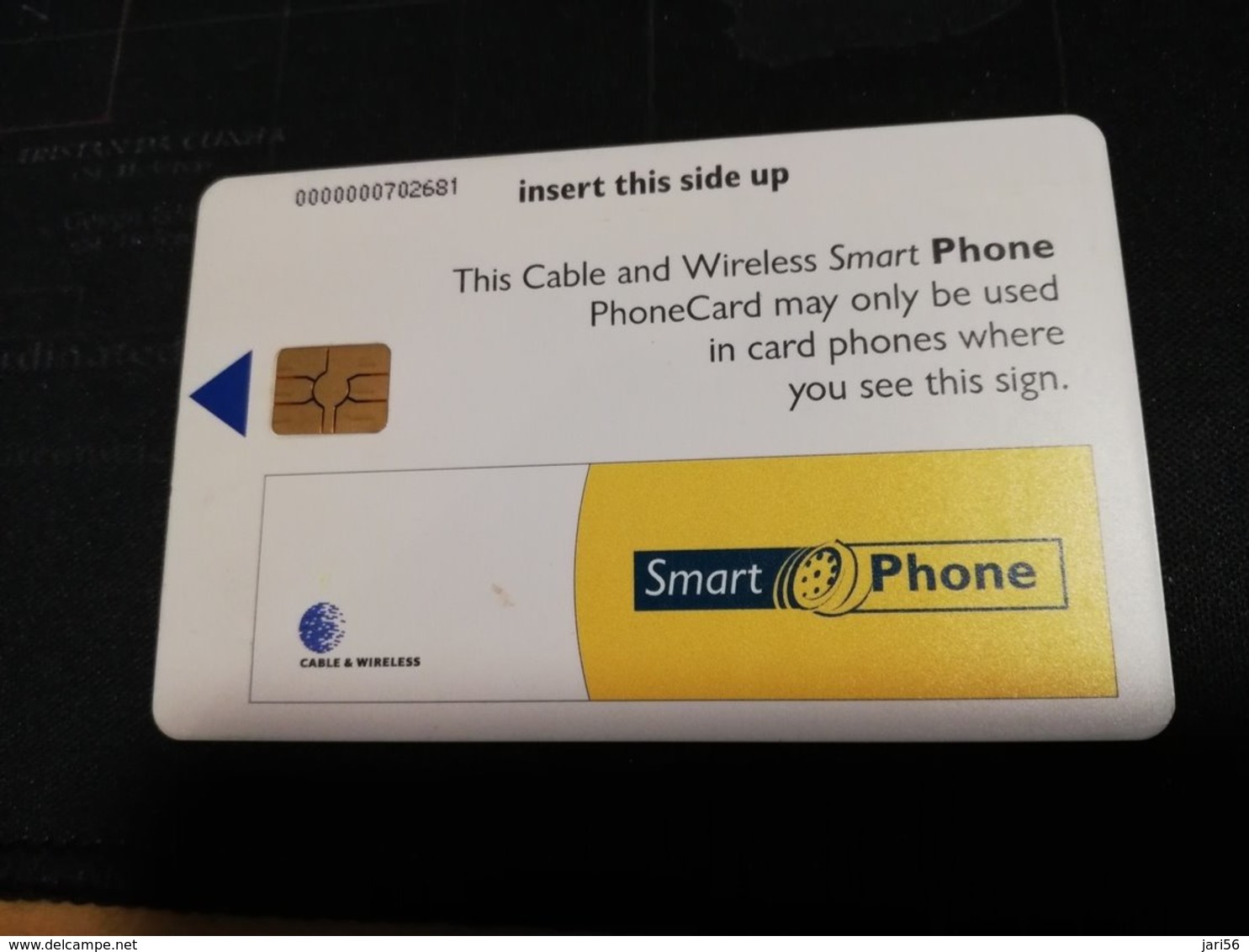 BARBADOS   $20- SMART PHONE  CHIPCARD  Fine Used Card  ** 397 ** - Barbados