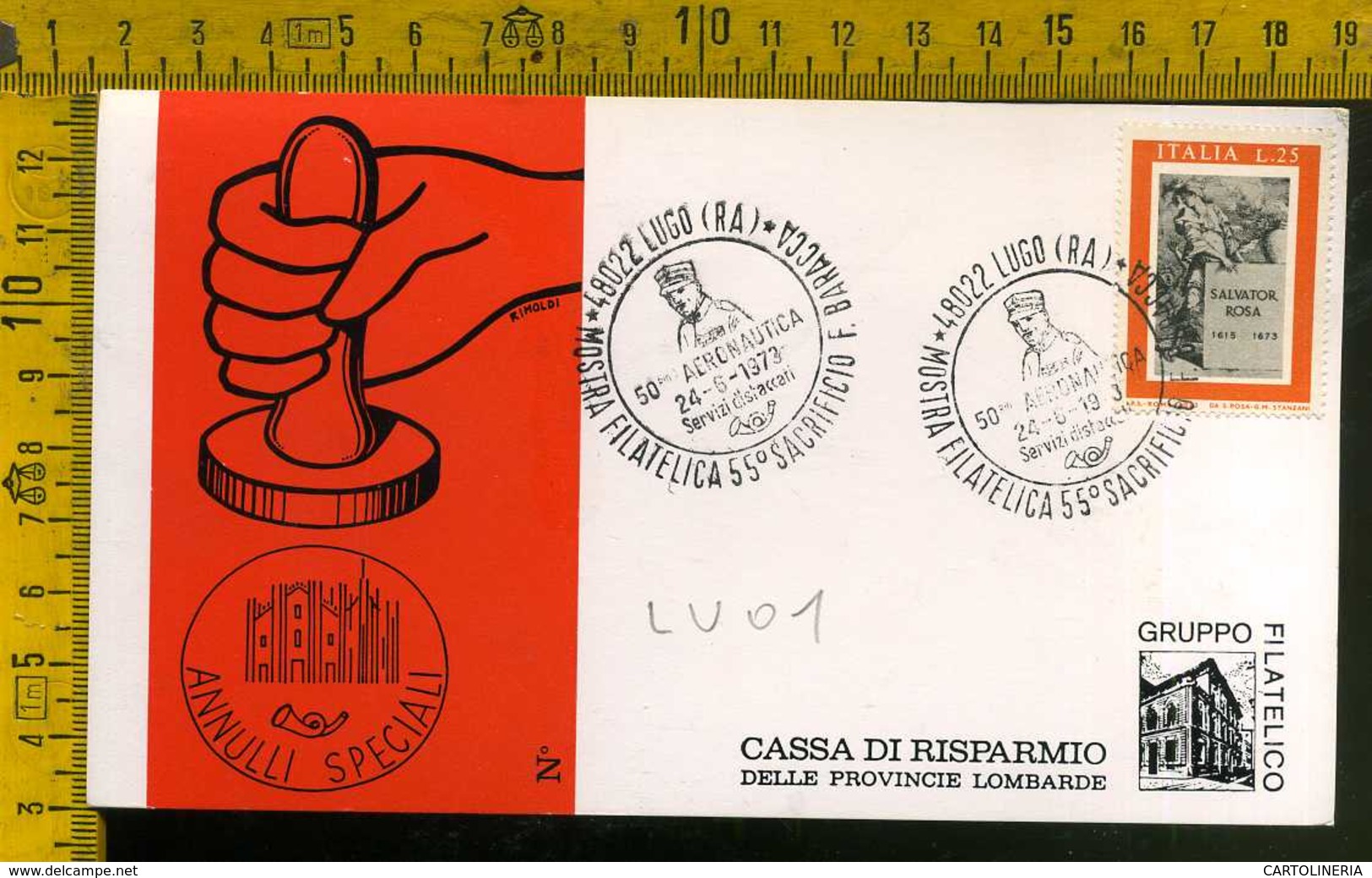 Repubblica Annullo Speciale Lugo Ravenna - 1971-80: Storia Postale