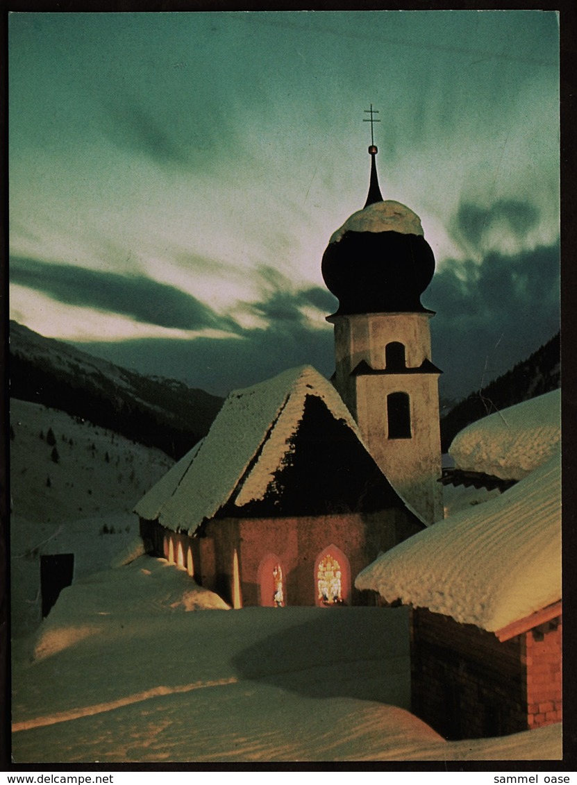 Kirche In Vorarlberg Stuben  -  DJH-Ansichtskarte  Ca.1984   (12559) - Stuben