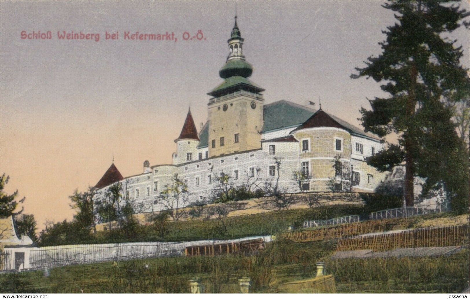 AK - OÖ - Kefermarkt - Schloss Weinberg - 1925 - Kefermarkt