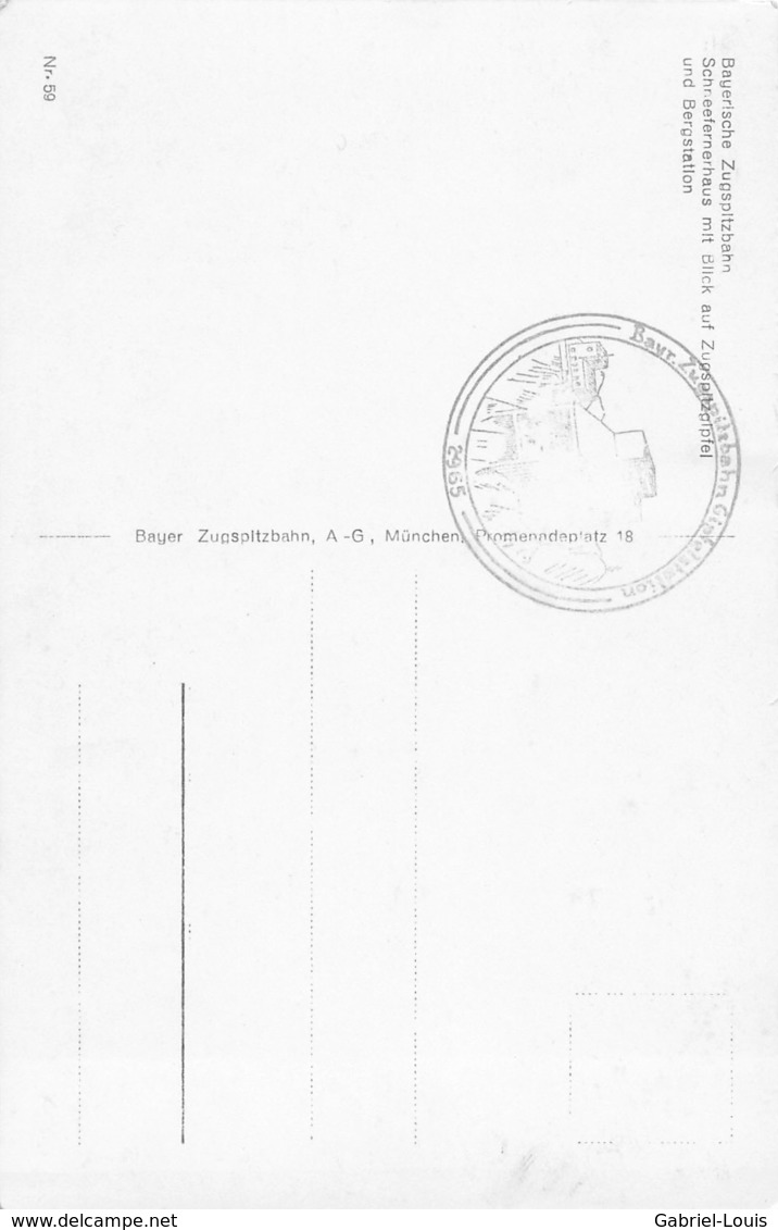 Bayerische Zugspitzban Schneefernerhaus - Zugspitzgipfel - Zugspitze