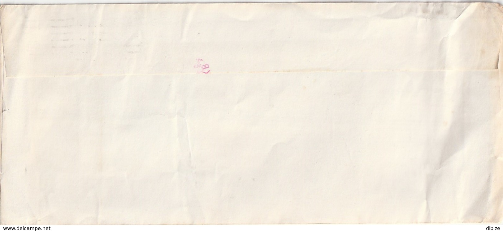 Envelope From United States Of  America To Morocco. Tangiers.  With 9 Stamps Washington 5 C. 1966. Average Condition. - George Washington