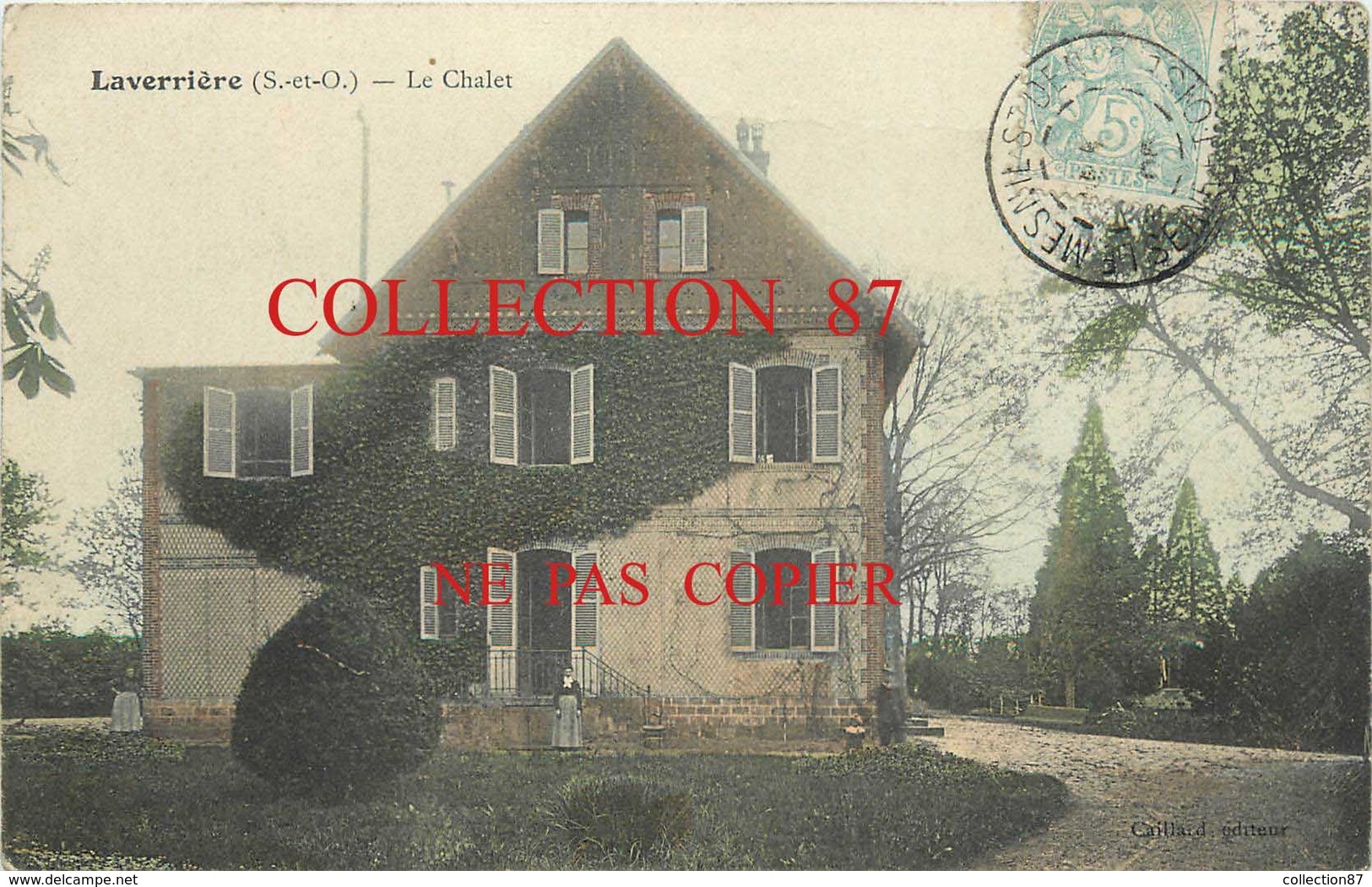 78 ☺♦♦ LAVERRIERE < LA VERRIERE - CARTE COULEUR Du CHALET - La Verriere