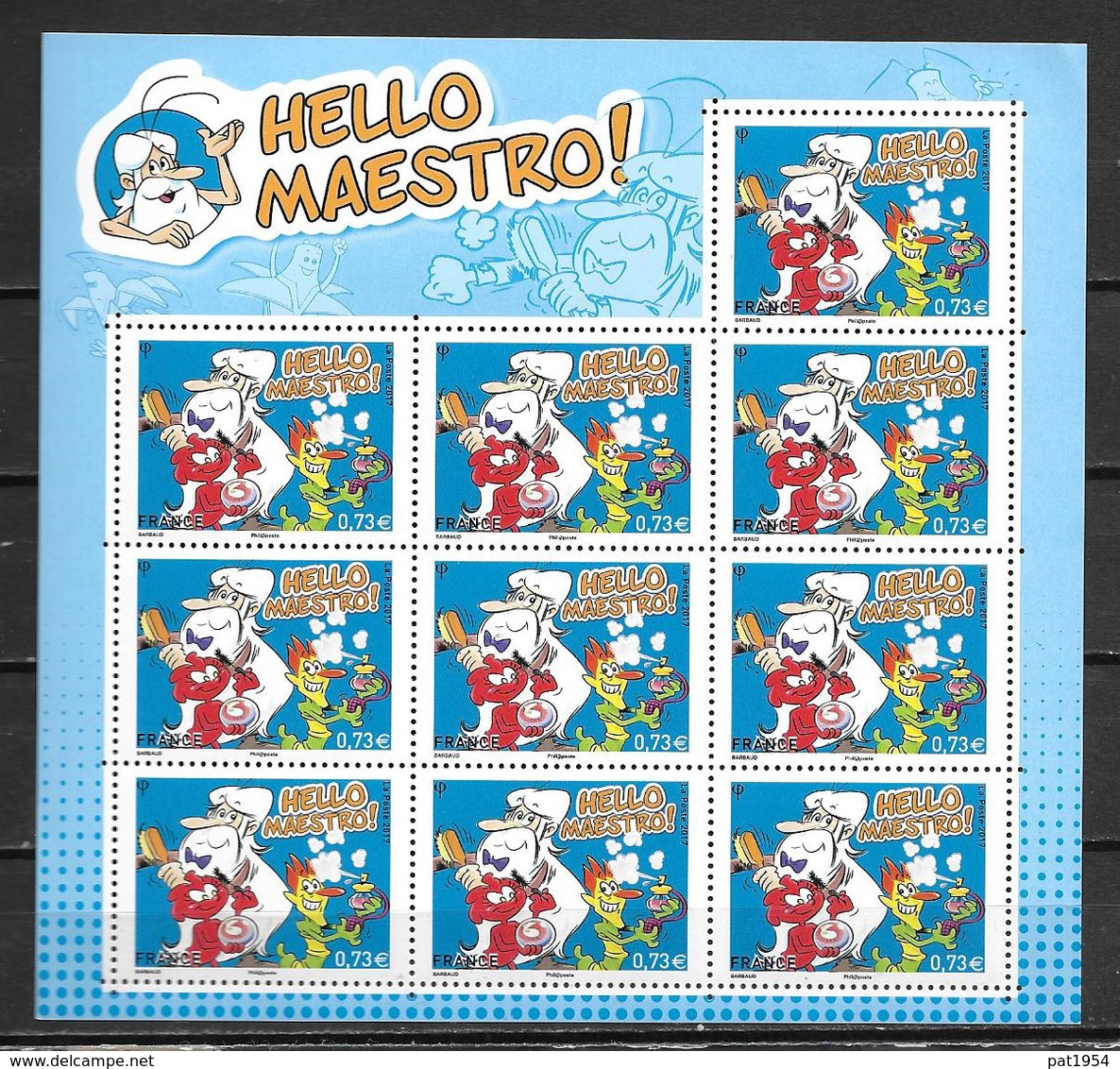 France 2017 Bloc N° 139 Neuf Hello Maestro Cote 80 Euros - Neufs