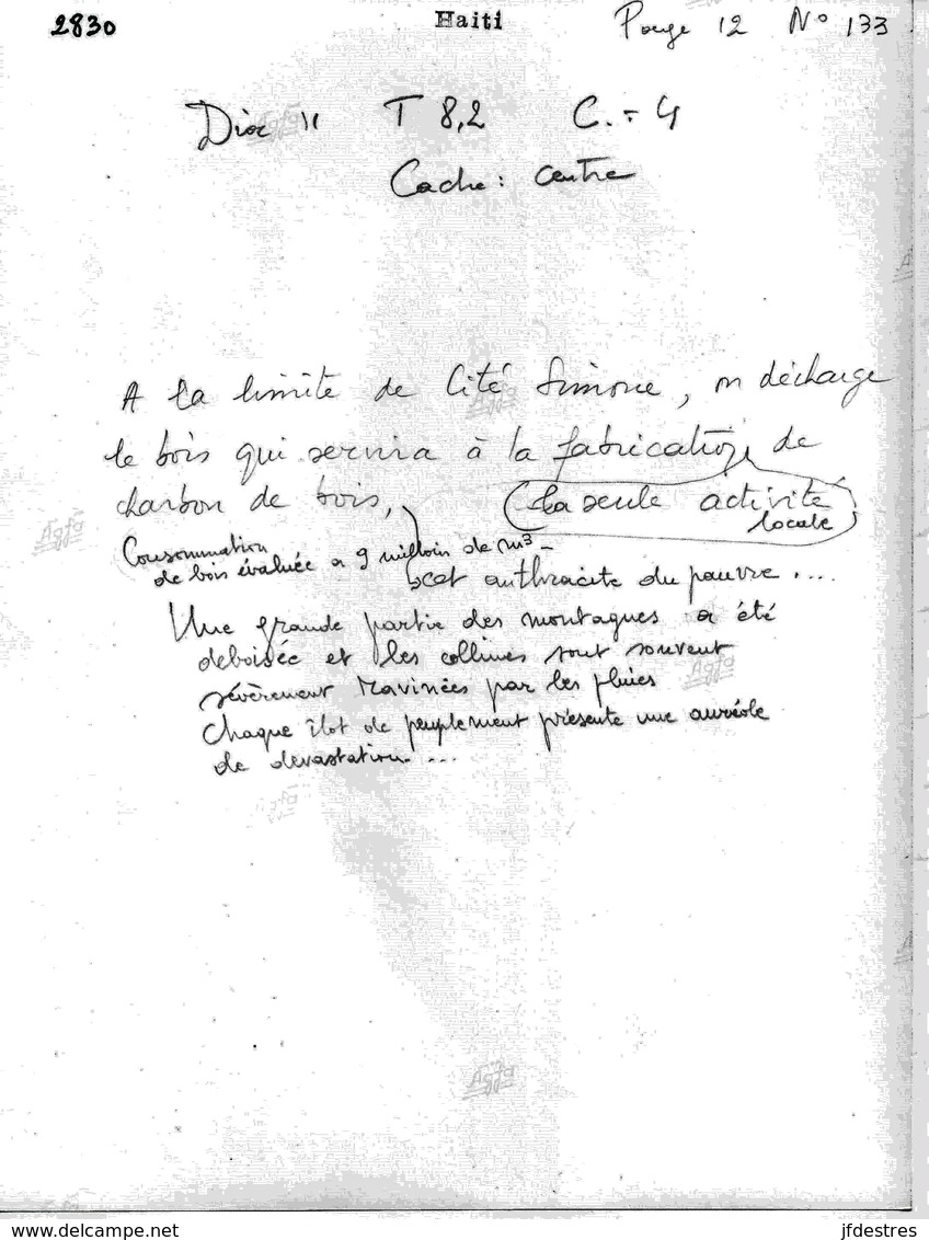 Photo Haiti Provisions De Bois De Chauffage Déchargée Près Des Bidonvilles Photo Vivant Univers - Lieux