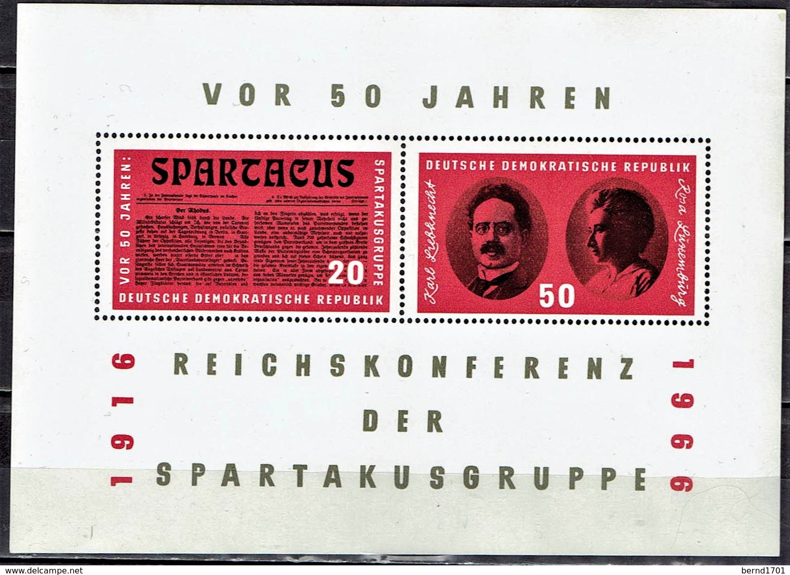 DDR / GDR - Mi-Nr Block 25 Postfrisch / MNH ** (A1104) - Otros & Sin Clasificación