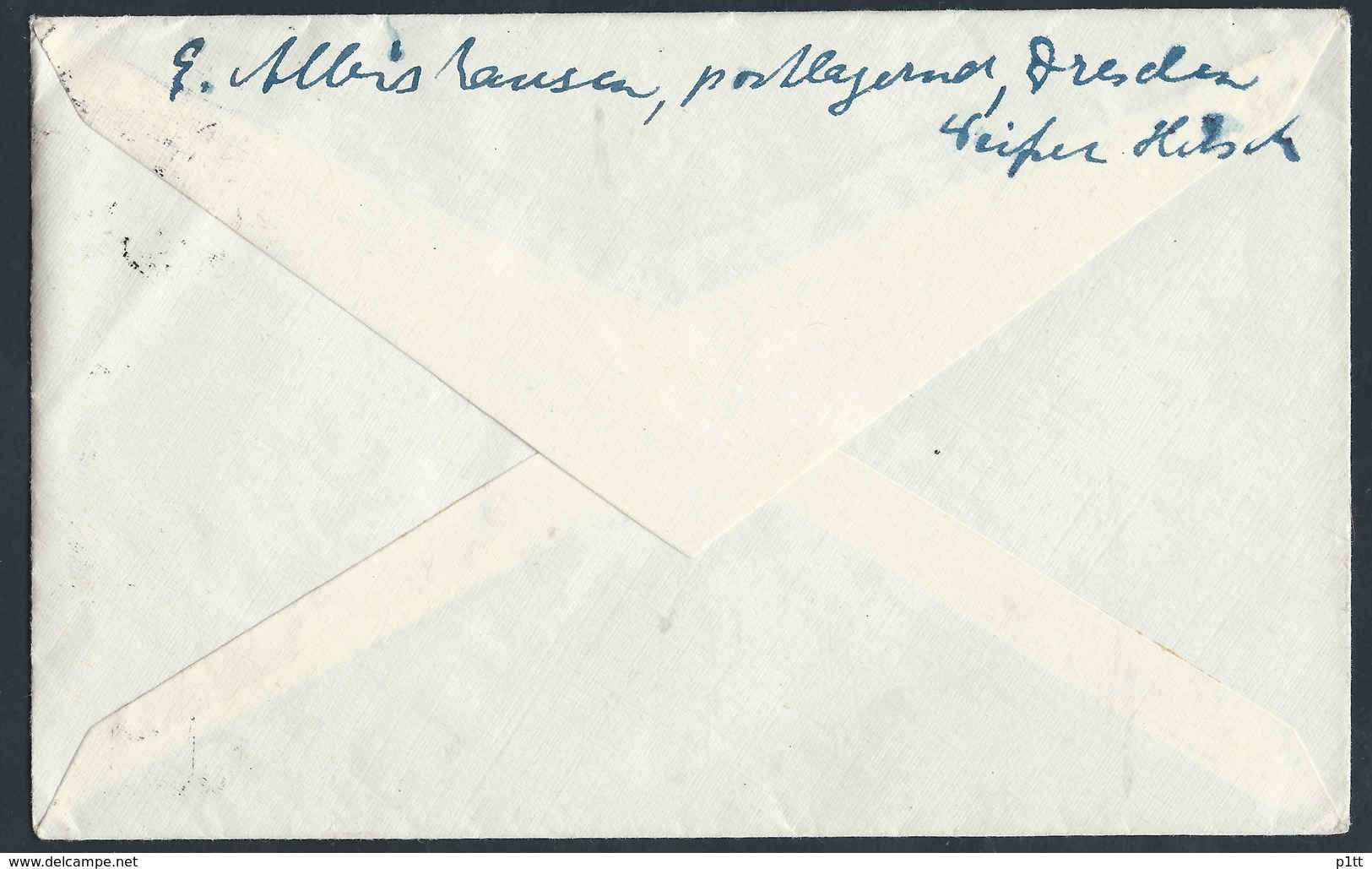 48deInternationaler Einfacher Geschlossener Brief.Nach1937 Dresden (Deutsches Reich) Zürich (Schweiz).BAD WEISSER HIRSCH - Briefe U. Dokumente