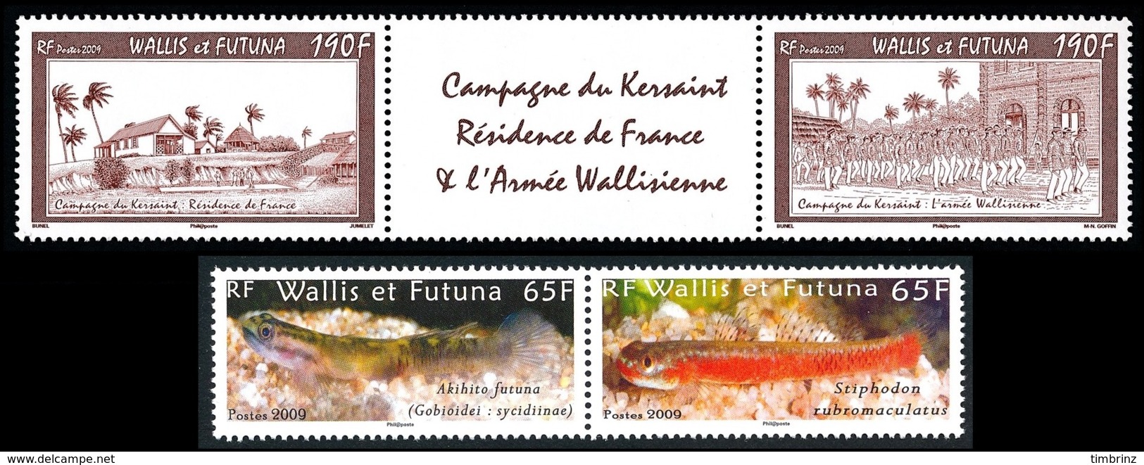 WALLIS ET FUTUNA Année Complète 2009 - Yv. 712 à 727 ** MNH   - 16 Timbres  ..Réf.W&F22631 - Volledig Jaar